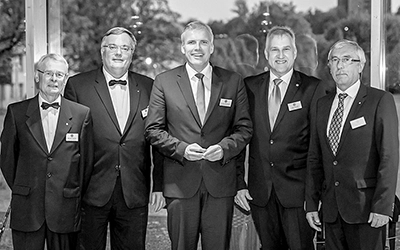 Tagung des Lions-Club Erfurt-Thuringia im Thüringer Finanzministerium zu Erfurt mit Bürgermeister Andreas Bausewein