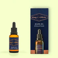 Produktfotografie mit Präzision – stilvolle Inszenierung von Flasche und Verpackung Professionelles Produktfoto: Bartölflasche mit Verpackung stilvoll inszeniert – klare Darstellung für Onlineshops